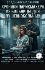 обложка книги В. Малянкин "Хроники парикмахера из больницы для душевнобольных"