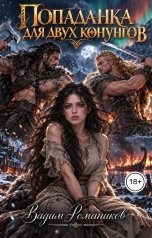 обложка книги Вадим Романиков "Попаданка для двух конунгов"