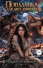 обложка книги Вадим Романиков "Попаданка для двух конунгов"