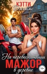 обложка книги Кэтти Джеймс "Мажор. На перевоспитании в деревне"