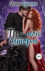 обложка книги Энни Лунная "Ты - мой шторм"