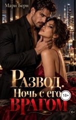 обложка книги Мари Берн "Развод. Ночь с его врагом"