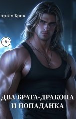 обложка книги Артём Крик "Два брата-дракона и попаданка"