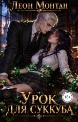 обложка книги Леон Монтан "Урок для суккуба"
