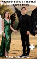 обложка книги Valeria Durneva, Муза Ривенкова "Кровавая война с надеждой на вечный мир"