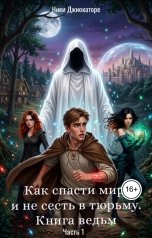 обложка книги Ники Джиокаторе "Как спасти мир и не сесть в тюрьму. Книга ведьм. Часть 1."
