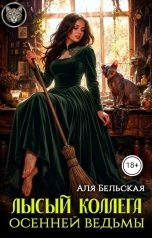 обложка книги Аля Бельская "Лысый коллега осенней ведьмы"