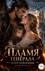 обложка книги Ася Ламбер "Пламя генерала дракона и его найдёныш"