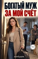 обложка книги Хлебушек "Богатый муж за мой счёт"