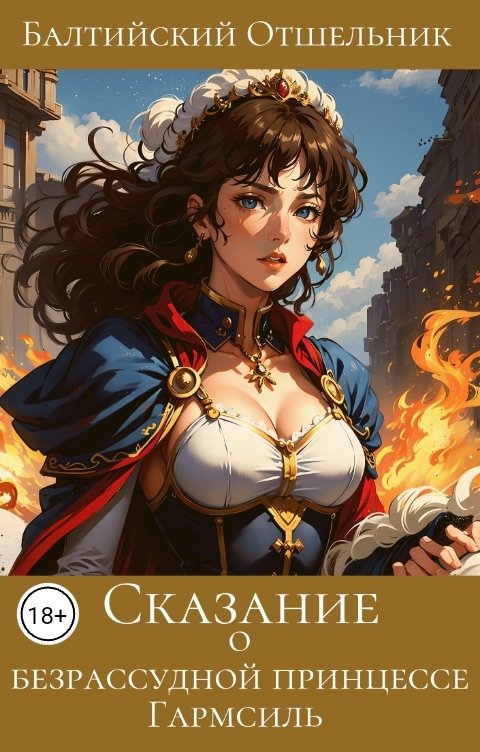 Обложка книги Балтийский Отшельник Фракталы: Сказание о безрассудной принцессе Гармсиль