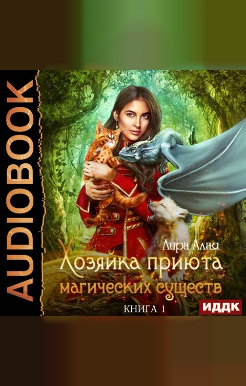 Обложка книги ИДДК Хозяйка приюта магических существ. Книга 1