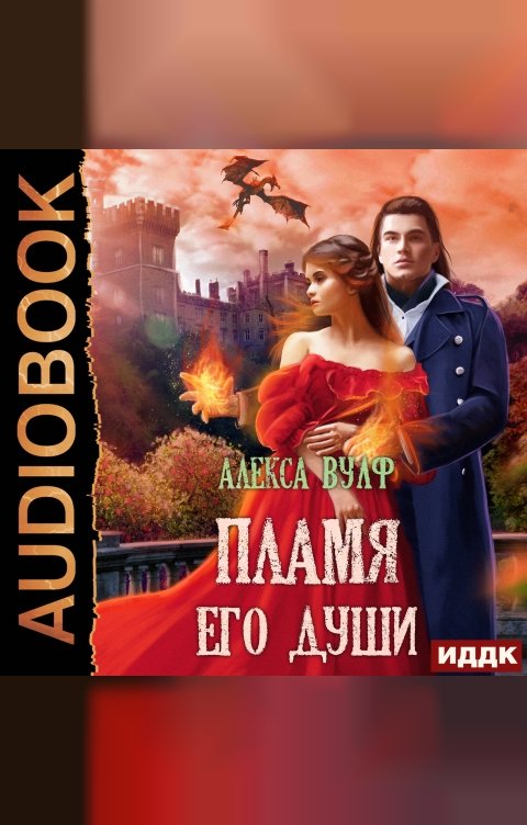Обложка книги ИДДК Пламя его души