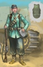 обложка книги А Прибылов "Армия Великой Империи Настоящийх Людей"