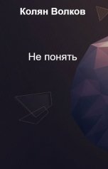 обложка книги Колян Волков "Не понять"