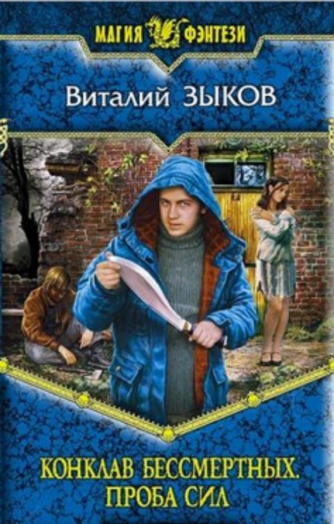 Обложка книги Виталий Зыков Конклав Бессмертных. Проба сил (КБ - 2)