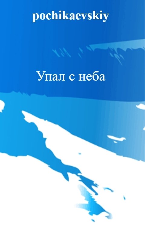 Обложка книги pochikaevskiy Упал с неба