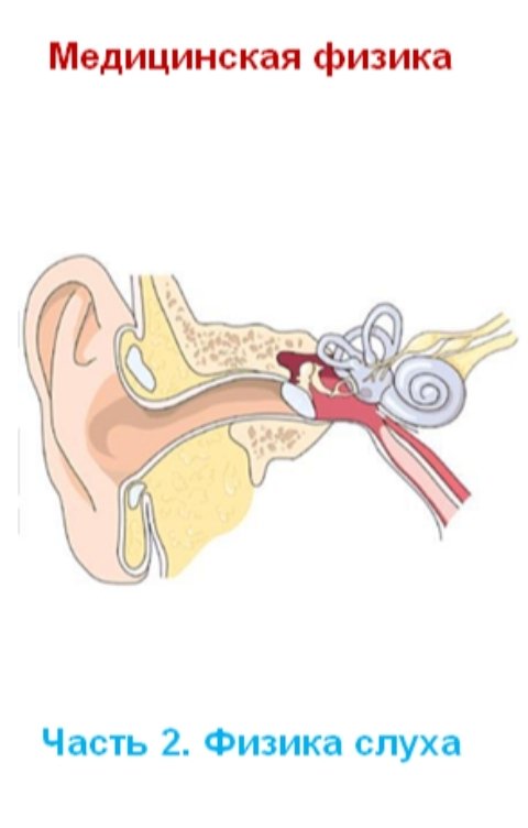 Обложка книги Владимир Жданов Медицинская физика. Часть 2. Физика слуха