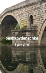 обложка книги pashkovdanechka "Три дня"