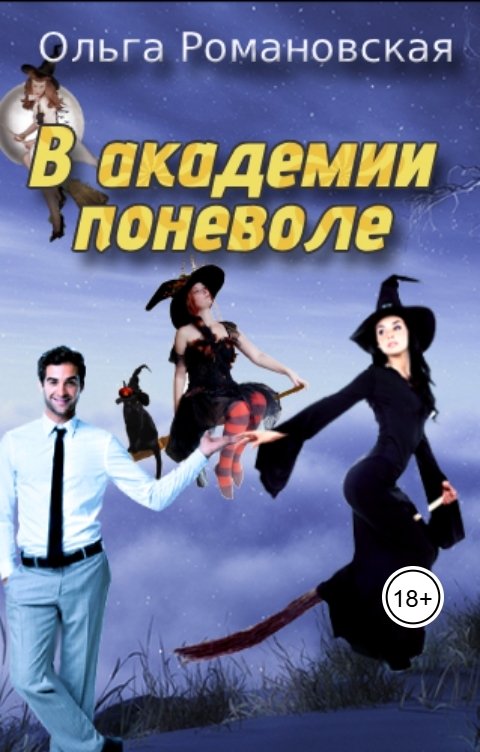 Обложка книги Ольга Романовская В академии поневоле