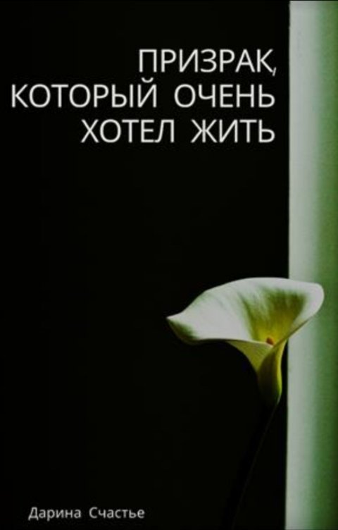 Обложка книги Дарина Счастье Призрак, который очень хотел жить