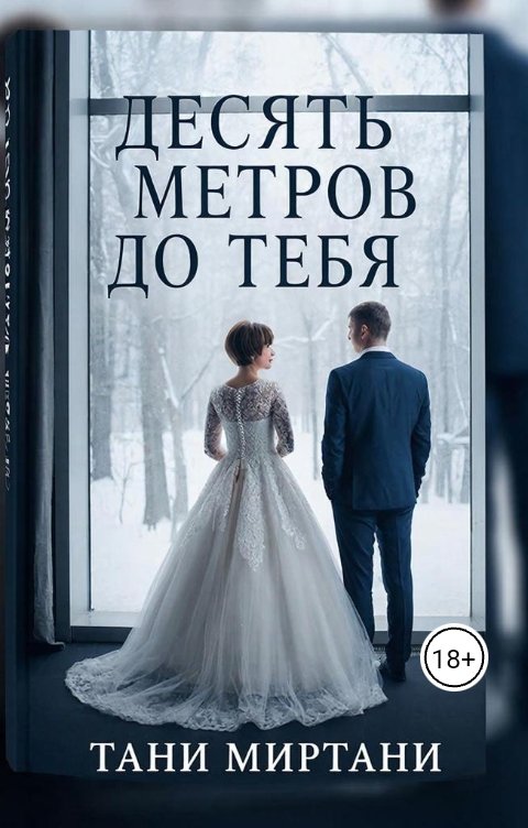 Обложка книги Тани Миртани Десять метров до тебя