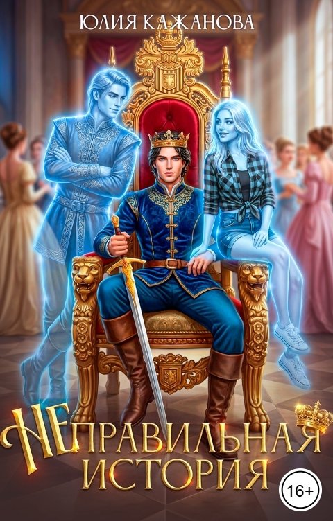 Обложка книги Кажанова Юлия Неправильная история