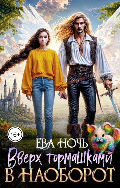 Обложка книги Ева Ночь Вверх тормашками в наоборот