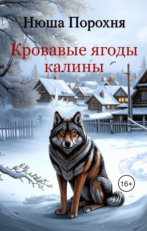 Обложка книги Нюша Порохня Кровавые ягоды калины