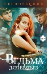 обложка книги Макс и Юлианна Черновецкие "Ведьма для братьев"
