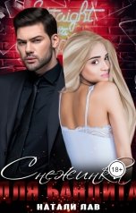 обложка книги Натали Лав "Снежинка для бандита"
