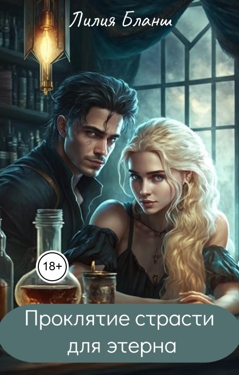 Обложка книги Лилия Бланш Проклятие страсти для этерна