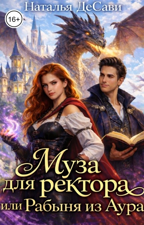 Обложка книги Наталья ДеСави Муза для ректора или Рабыня из Аура