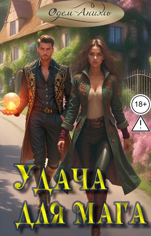 Обложка книги Одем-Аниэль Удача для мага