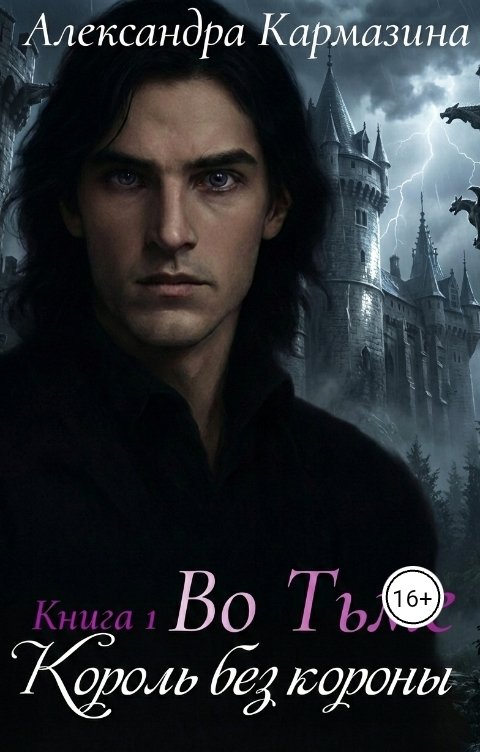 Обложка книги Александра Кармазина Во Тьме. Король без короны