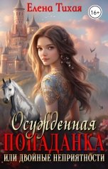 обложка книги Елена Тихая "Осуждённая попаданка или двойные неприятности"