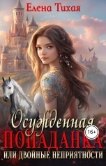 обложка книги Елена Тихая "Осуждённая попаданка или двойные неприятности"