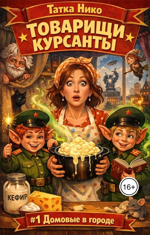 Обложка книги Татка Нико Товарищи курсанты