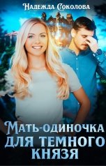 обложка книги Надежда Соколова "Мать-одиночка для темного князя"