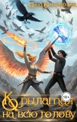 обложка книги Анна Соломахина "Крылатая на всю голову"