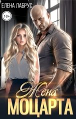 обложка книги Елена Лабрус "Жена Моцарта"