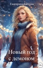 обложка книги Екатерина Евтеева "Новый год с демоном"
