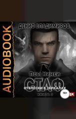 обложка книги Владимиров Денис "Псы Нинеи. Стаф. Книга 3. Отблески в зеркалах"