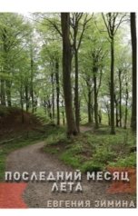 обложка книги Евгения Зимина "Последний месяц лета."