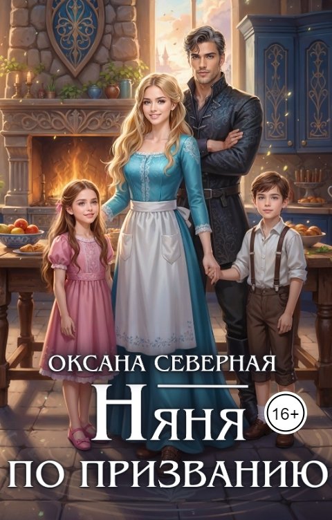 Обложка книги Оксана Северная Няня по призванию