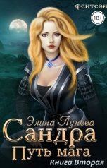 обложка книги Элина Лунева "Сандра. Путь мага. Книга вторая"