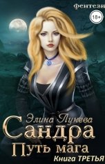 обложка книги Элина Лунева "Сандра. Путь мага. Книга третья"