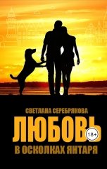 обложка книги Светлана Серебрякова и Ольга Берг "Любовь в осколках янтаря"