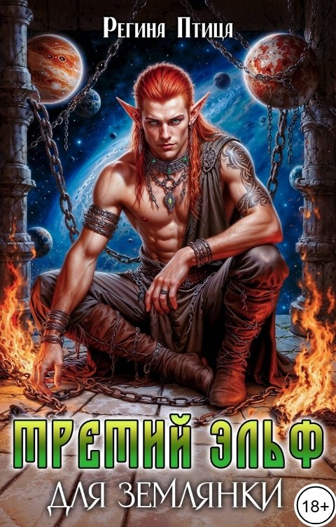 Обложка книги Регина Птица Третий эльф для землянки