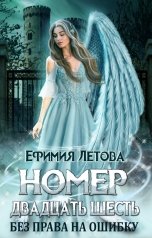 обложка книги Ефимия Летова "Номер двадцать шесть. Без права на ошибку."