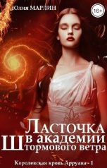 обложка книги Юлия Марлин "Ласточка в Академии Штормового ветра"